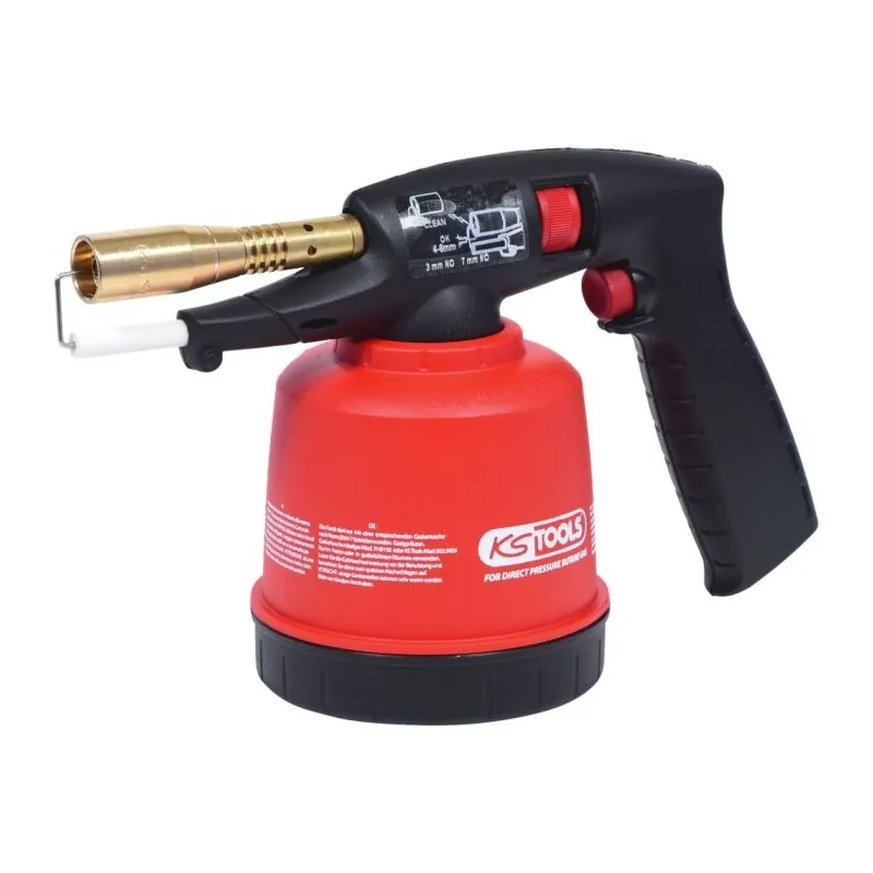 Chalumeau propane avec piezo . corps composite KSTOOLS 903.5902 | 903.5902 Chalumeau propane avec piezo . corps composite KSTOOLS 903.5902 | 903.5902