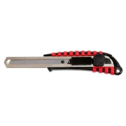 Cutter manche bi-matière à retour de lame automatique . 18 mm- L.190mm KSTOOLS 907.2141 | 907.2141