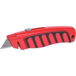 Cutter professionnel universel à poignée bi-matière . 19 mm - L.145 mm KSTOOLS 907.2145 | 907.2145
