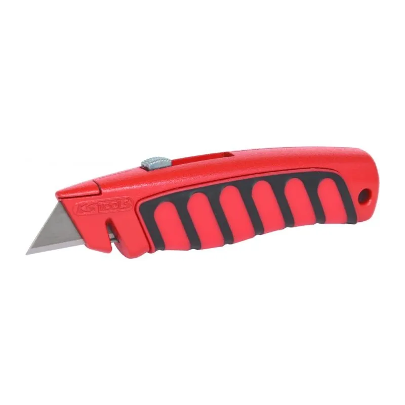 Cutter professionnel universel à poignée bi-matière . 19 mm - L.145 mm KSTOOLS 907.2145 | 907.2145