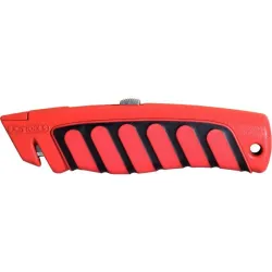 Cutter professionnel universel à poignée bi-matière . 19 mm - L.145 mm KSTOOLS 907.2145 | 907.2145