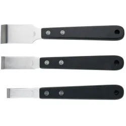 Jeu de 3 grattoirs à lame inox KSTOOLS 907.2270 | 907.2270