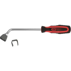 Grattoir emmanché à tête coudée . lame interchangeable KSTOOLS 907.2280 | 907.2280