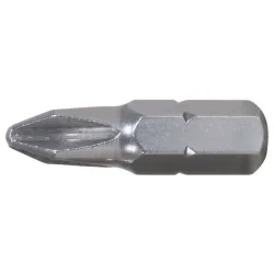 Boite de 5 embouts de vissage INOX PHILLIPS 1/4" PH3 - L.25 mm KSTOOLS 910.2207 | 910.2207