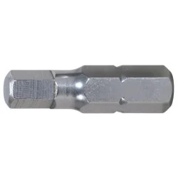 Boite de 5 embouts de vissage INOX 6 pans 1/4" 5 mm - L.25 mm KSTOOLS 910.2261 | 910.2261