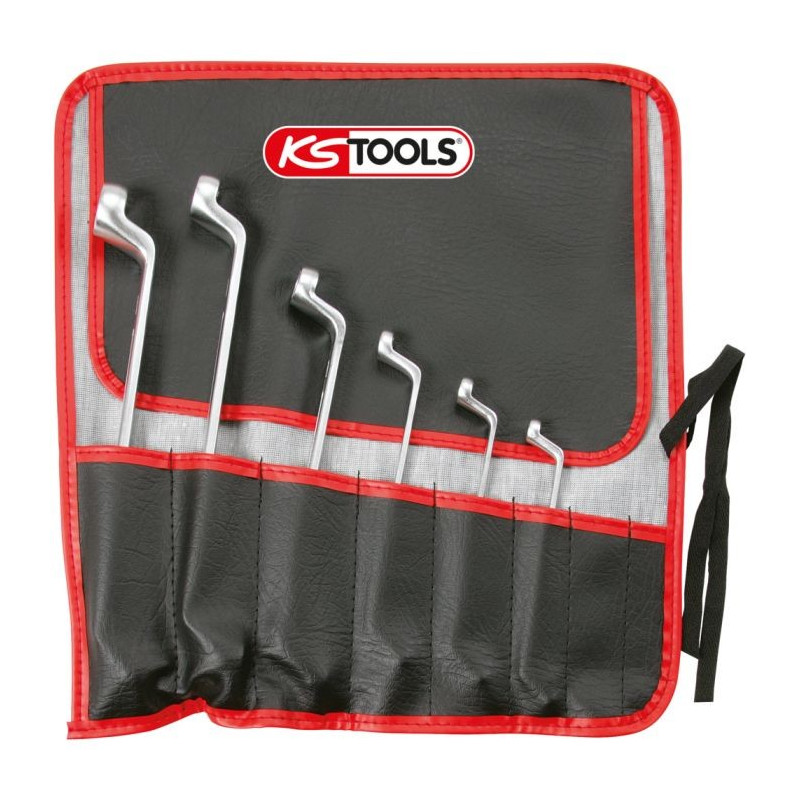 Jeu de 6 clés polygonales contre-coudées TORX® - en trousse KSTOOLS 911.0360 | 911.0360 Jeu de 6 clés polygonales contre-coudées TORX® - en trousse KSTOOLS 911.0360 | 911.0360