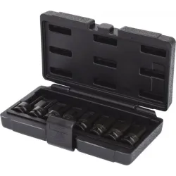 Jeu de douilles longues à chocs TORX® T30-80 1/2" . 8 pièces KSTOOLS 911.0901 | 911.0901