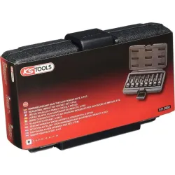 Jeu de douilles mâles à chocs 6 pans 1/2" . L.75 mm - 8 pcs KSTOOLS 911.0902 | 911.0902
