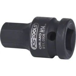 Douille tournevis à chocs 6 pans 1/2’’ . 14 mm KSTOOLS 911.0908 | 911.0908