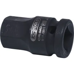 Douille tournevis à chocs 6 pans 1/2’’ . 19 mm KSTOOLS 911.0911 | 911.0911