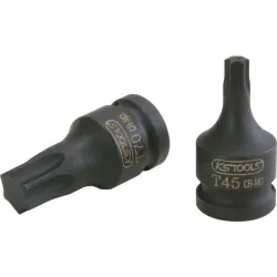 Douille à chocs courte TORX® 1/2" . T45 KSTOOLS 911.0914 | 911.0914