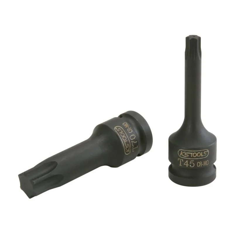 Douille longue à chocs TORX® 1/2" . T45 KSTOOLS 911.0917 | 911.0917 Douille longue à chocs TORX® 1/2" . T45 KSTOOLS 911.0917 | 911.0917