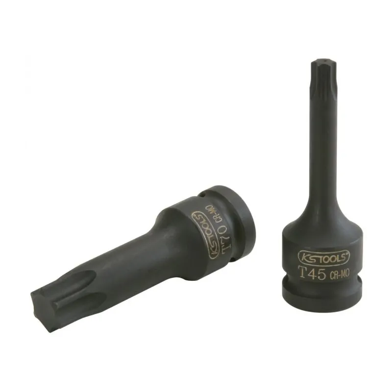 Douille longue à chocs TORX® 1/2" . T50 KSTOOLS 911.0918 | 911.0918 Douille longue à chocs TORX® 1/2" . T50 KSTOOLS 911.0918 | 911.0918