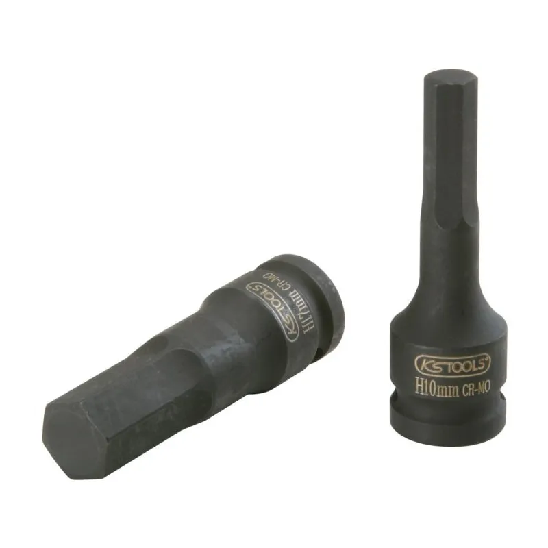 Douille mâle à chocs 6 pans 1/2" . L.75 mm - 5 mm KSTOOLS 911.0925 | 911.0925 Douille mâle à chocs 6 pans 1/2" . L.75 mm - 5 mm KSTOOLS 911.0925 | 911.0925