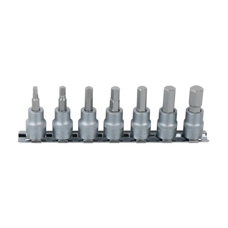 Rail de 7 douilles tournevis 6 pans ULTIMATE 1/4'' . 2 .5 - 8 mm KSTOOLS 911.1544 | 911.1544 Rail de 7 douilles tournevis 6 pans ULTIMATE 1/4'' . 2 .5 - 8 mm KSTOOLS 911.1544 | 911.1544