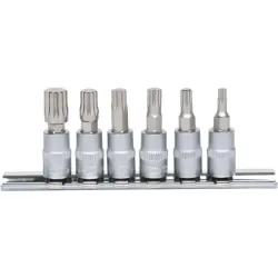 Rail de 6 douilles tournevis ULTIMATE XZN® 1/4'' . M4-M10 KSTOOLS 911.1547 | 911.1547
