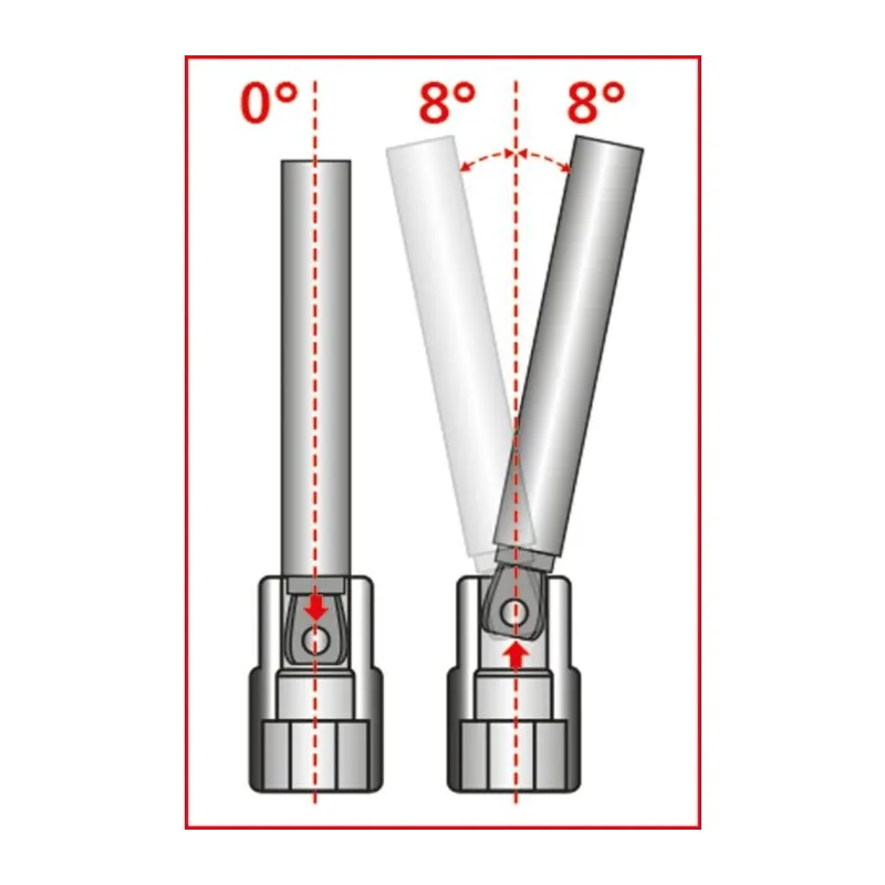 Rallonge inclinable XXL 1/4" - 350 mm KSTOOLS 911.1548 | 911.1548 Rallonge inclinable XXL 1/4" - 350 mm KSTOOLS 911.1548 | 911.1548