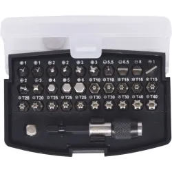 Jeu de 32 embouts de vissage . 1/4" KSTOOLS 911.2060 | 911.2060