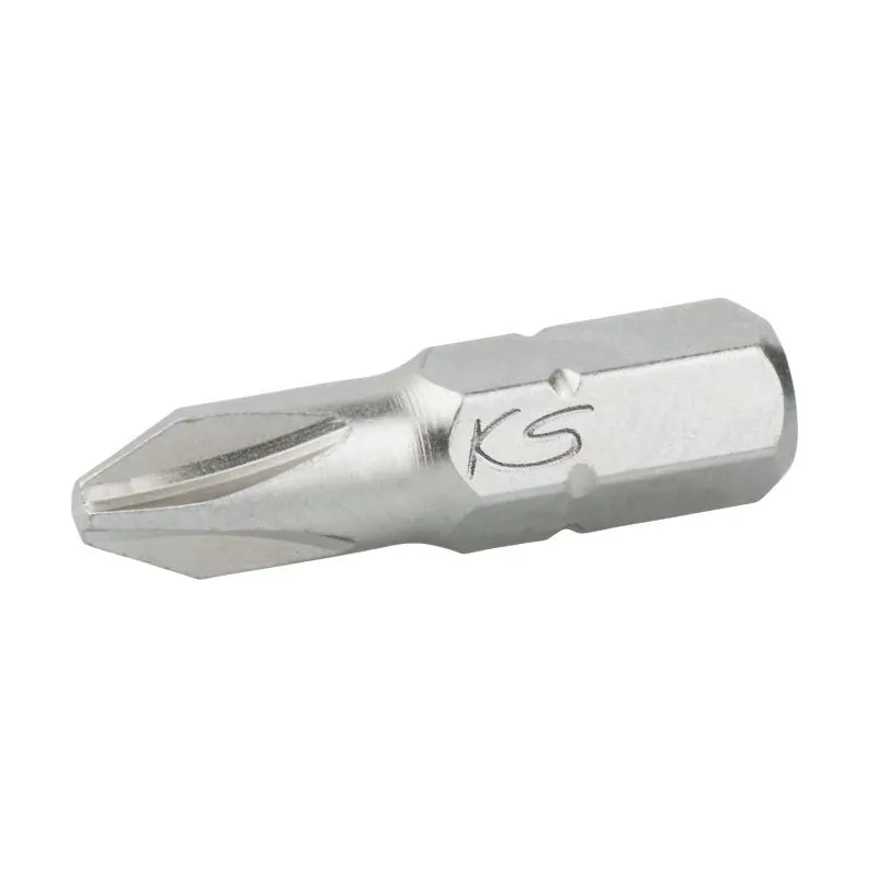 Boîte de 5 embouts de vissage PHILLIPS® . L.25 mm - 1/4" - PH3 KSTOOLS 911.2208 | 911.2208 Boîte de 5 embouts de vissage PHILLIPS® . L.25 mm - 1/4" - PH3 KSTOOLS 911.2208 | 911.2208
