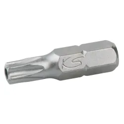 Boîte de 5 embouts de vissage TORX® percé . L.25 mm - 1/4" - TB15 KSTOOLS 911.2286 | 911.2286