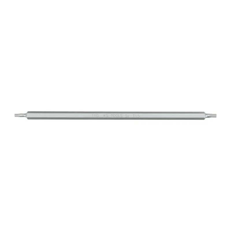 Lame de tournevis à double embouts . T10xT15 mm KSTOOLS 911.2406 | 911.2406 Lame de tournevis à double embouts . T10xT15 mm KSTOOLS 911.2406 | 911.2406