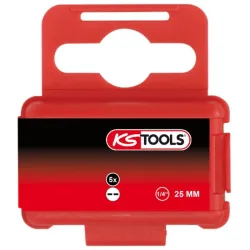 Boîte de 5 embouts de vissage SPANNER® . L.25 mm - 1/4" - 10 mm KSTOOLS 911.2920 | 911.2920