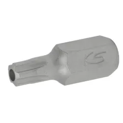 Embout de vissage 5 pans percé . L.30 mm - 10 mm - TS40 KSTOOLS 911.3121 | 911.3121