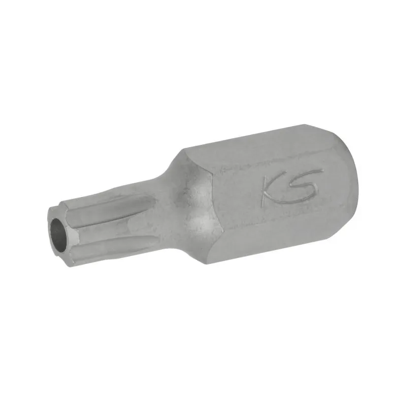 Embout de vissage 5 pans percé . L.30 mm - 10 mm - TS40 KSTOOLS 911.3121 | 911.3121