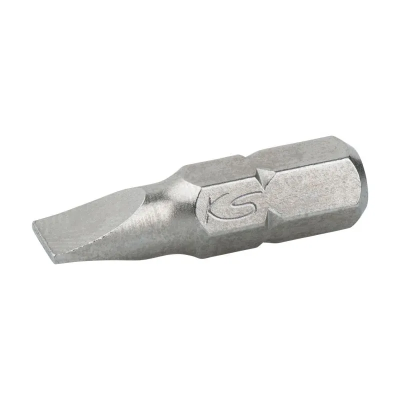 Boîte de 5 embouts de vissage Fente . L.25 mm - 1/4'' - 3 .5 mm KSTOOLS 911.3306 | 911.3306 Boîte de 5 embouts de vissage Fente . L.25 mm - 1/4'' - 3 .5 mm KSTOOLS 911.3306 | 911.3306