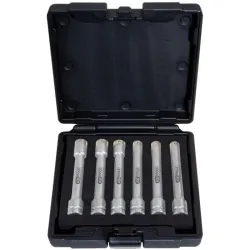 Module de 6 douilles longues TORX E . 1/2 pour charnières de portes KSTOOLS 911.4450 | 911.4450