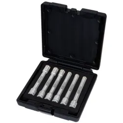 Module de 6 douilles longues TORX E . 1/2 pour charnières de portes KSTOOLS 911.4450 | 911.4450
