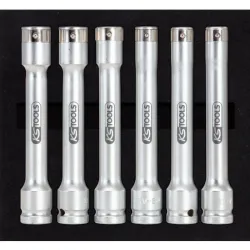 Module de 6 douilles longues TORX E . 1/2 pour charnières de portes KSTOOLS 911.4450 | 911.4450