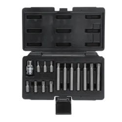 Coffret de 15 embouts de vissage TORX® 1/2" . T20 à T55 KSTOOLS 911.5020 | 911.5020