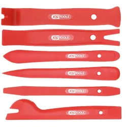 Jeu d'outils pour le démontage des garnitures de portières ABS - 6 pièces KSTOOLS 911.8105 | 911.8105