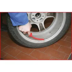 Grattoir plat en PVC souple . 26 mm KSTOOLS 911.8133 | 911.8133