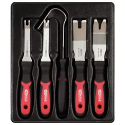 Jeu de 5 outils pour le démontage des garnitures de portières KSTOOLS 911.8190 | 911.8190