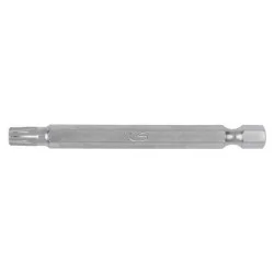 Boite de 5 embouts de vissage TORX® percé . L.75 mm - 1/4'' - TB7 KSTOOLS 911.8376 | 911.8376