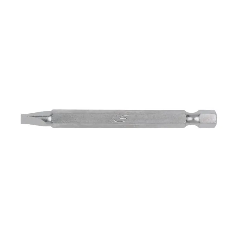 Boîte de 5 embouts de vissage Fente . L.75 mm - 1/4'' - 1 .5 mm KSTOOLS 911.8403 | 911.8403