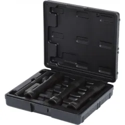 Coffret spécial écrous abîmés 1/2" - 17 . 19 . 21 mm + chasse axe KSTOOLS 913.1290 | 913.1290