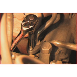 Clé à tuyauter à emmancher 3/8" 12 pans . 19 mm KSTOOLS 913.1301 | 913.1301