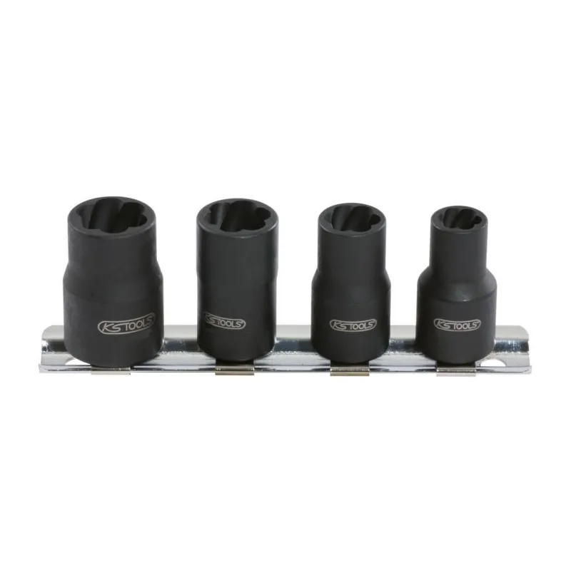 Jeu de douilles à chocs spéciales sur rail 1/4" . 8 à 13 mm KSTOOLS 913.1450 | 913.1450 Jeu de douilles à chocs spéciales sur rail 1/4" . 8 à 13 mm KSTOOLS 913.1450 | 913.1450