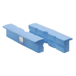 Paire de mors aimantés rainurés en V  . plastique ABS . L. 120 mm KSTOOLS 914.0072 | 914.0072