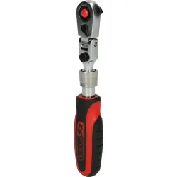 Cliquet téléscopique réversible 1/4'' à tête articulée . 72 dents KSTOOLS 914.1420 | 914.1420