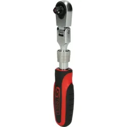 Cliquet téléscopique réversible 1/4'' à tête articulée . 72 dents KSTOOLS 914.1420 | 914.1420
