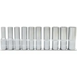 Jeu de douilles longues 12 pans 1/2" . 10 pcs. KSTOOLS 917.1750 | 917.1750