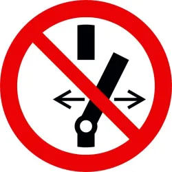 Panneau travaux sur véhicules hybrides et électriques : Ne pas allumer KSTOOLS 917.3897 | 917.3897