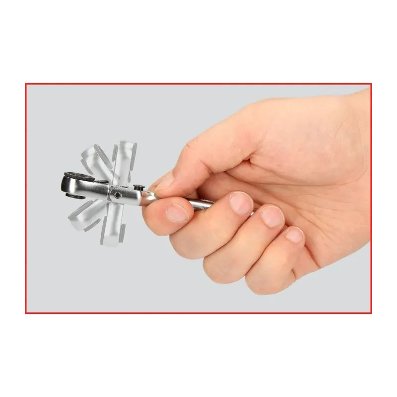 Mini cliquet porte-embouts réversible articulé 1/4’’ 72 dents KSTOOLS 918.1560 | 918.1560 Mini cliquet porte-embouts réversible articulé 1/4’’ 72 dents KSTOOLS 918.1560 | 918.1560