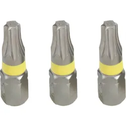 Embouts TORX T40 à code couleur L. 25 mm . 3 pièces KSTOOLS 918.2069 | 918.2069