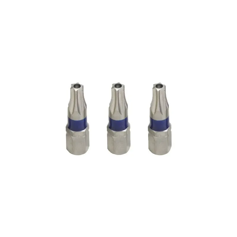 Embouts TORX percés T9 à code couleur L. 25 mm . 3 pièces KSTOOLS 918.2073 | 918.2073 Embouts TORX percés T9 à code couleur L. 25 mm . 3 pièces KSTOOLS 918.2073 | 918.2073