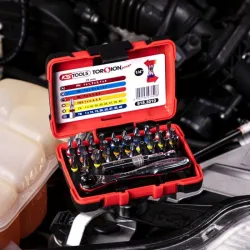 Coffret de 30 embouts de vissage 1/4" à code couleur TORSIONpower® KSTOOLS 918.3010 | 918.3010